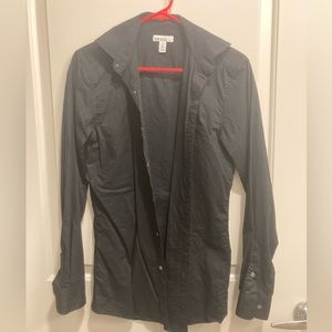 Bar III Men’s long sleeve classic black button-down. Size Small/14-14.5 neck.